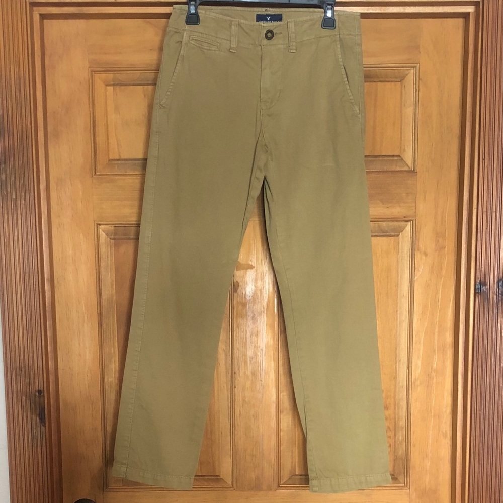 NWOT American Eagle Chino Dark Khakis